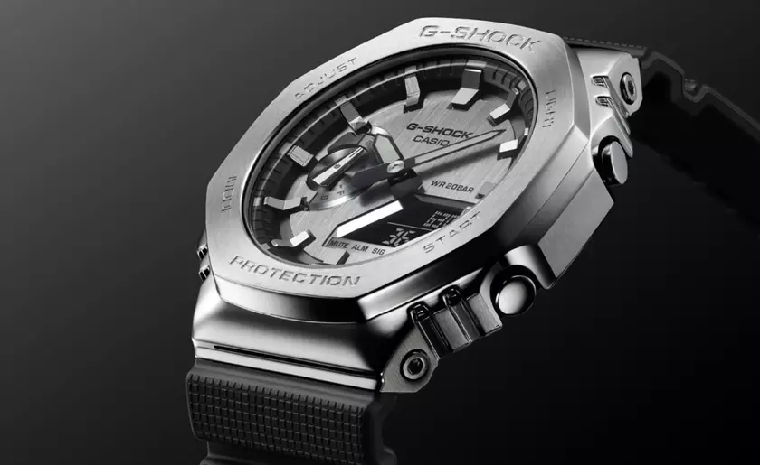 Обзор Casio G-Shock GM2100-1ASW: прочность и стиль в одних часах