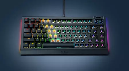 Для любителів кастомізації: Razer представила BlackWidow V4 75% Barebones - механічну клавіатуру без кнопок