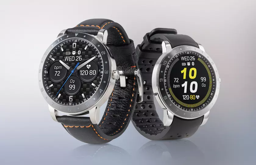 Смарт-часы ASUS VivoWatch 5 появились на сайте компании: OLED-экран, датчик SpO2, NFC и функция измерения температуры тела