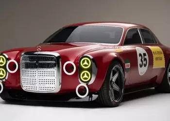 Бывший шеф-дизайнер Mercedes показал секретный концепт Red Pig