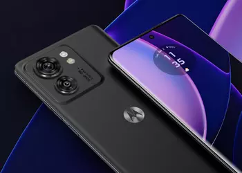 Motorola Edge 40 in video: leather-covered back, 50 MP dual camera and IP68 water protection