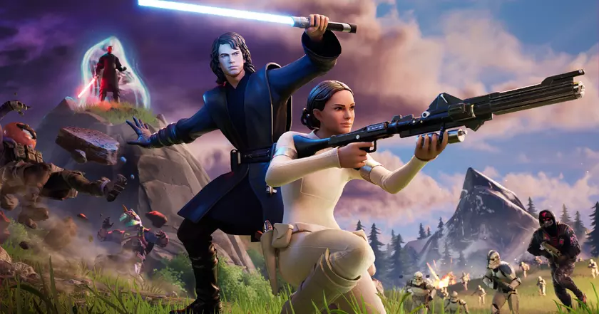 Fortnite и Звездные Войны: когда эпические миры встречаются