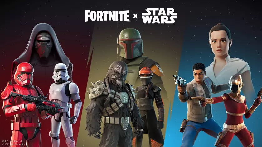 В Fortnite возвращаются "Звездные войны"