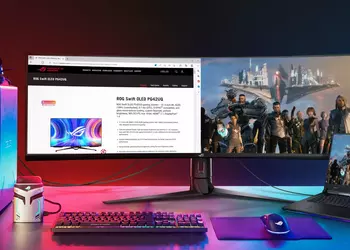 ASUS анонсировала изогнутый 5K-монитор с частотой кадров 165 Гц и диагональю 49”