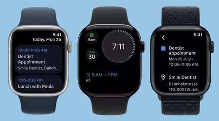 Додаток Google Calendar тепер доступний і на Apple Watch, але його можливості обмежені