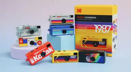 Kodak випустила серію мініатюрних цифрових камер у стилі культових фотоапаратів 80-х років