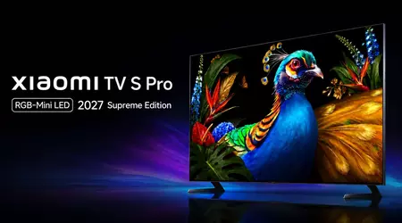Xiaomi TV S Pro RGB-Mini LED 2027 Supreme Edition: перший телевізор бренду з триколірним підсвічуванням
