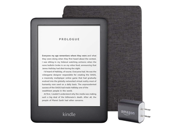 Чёрная пятница 2020: 6-дюймовая «читалка» Kindle на Amazon с 8 ГБ памяти, фирменным чехлом, блоком питания и скидкой 32%