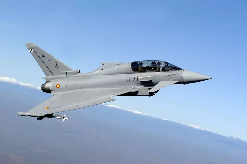 Испанские истребители Eurofighter Typhoon в Эстонии приведены в боевую готовность для перехвата российских самолётов