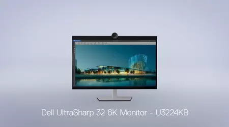 Dell представив професійний монітор UltraSharp 32 формату 6K, який конкуруватиме з Apple ProDisplay XDR