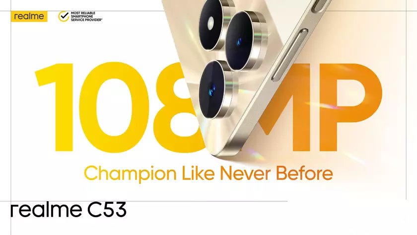 Представлена новая версия realme C53: LCD-дисплей на 90 Гц, чип Unisoc T612, камера на 108 МП и батарея на 5000 мАч