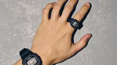 Casio представила наймініатюрніші годинники в історії G-Shock — модель Nano DWN-5600 у вигляді кільця