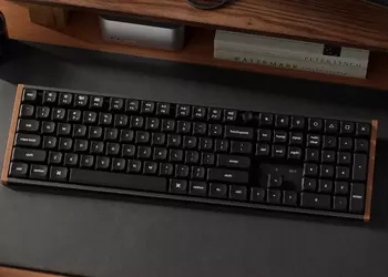 Keychron выпустила полноразмерную клавиатуру K5 Ultra 8K с частотой 8000 Гц, деревянными акцентами и аккумулятором на 370 часов работы