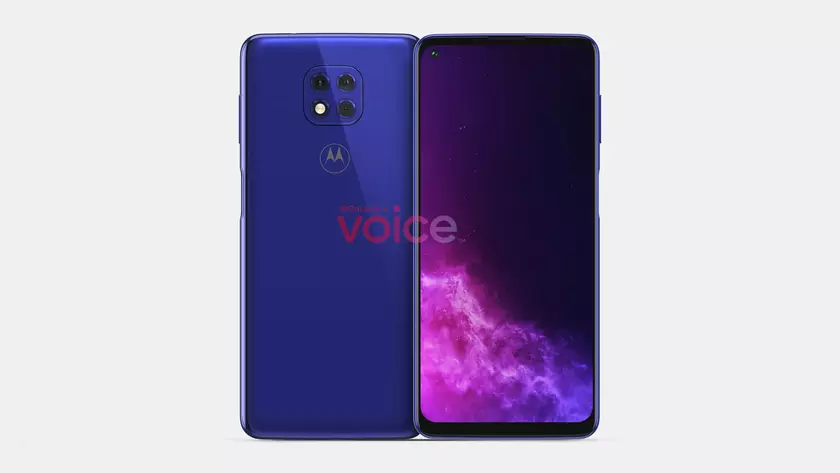 Качественные рендеры Moto G10 Play: дисплей с отверстием, тройная камера и боковой сканер отпечатков пальцев