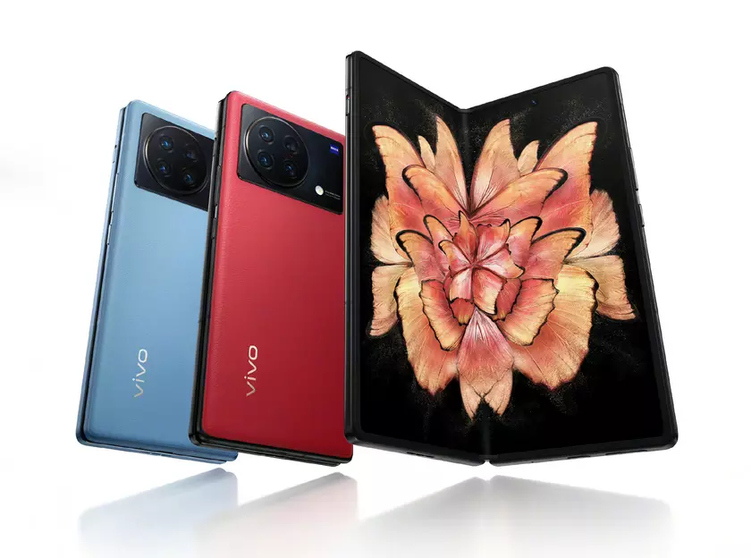 vivo X Fold+: процессор Snapdragon 8+ Gen 1, быстрая зарядка на 80 Вт и новый цвет за $1540
