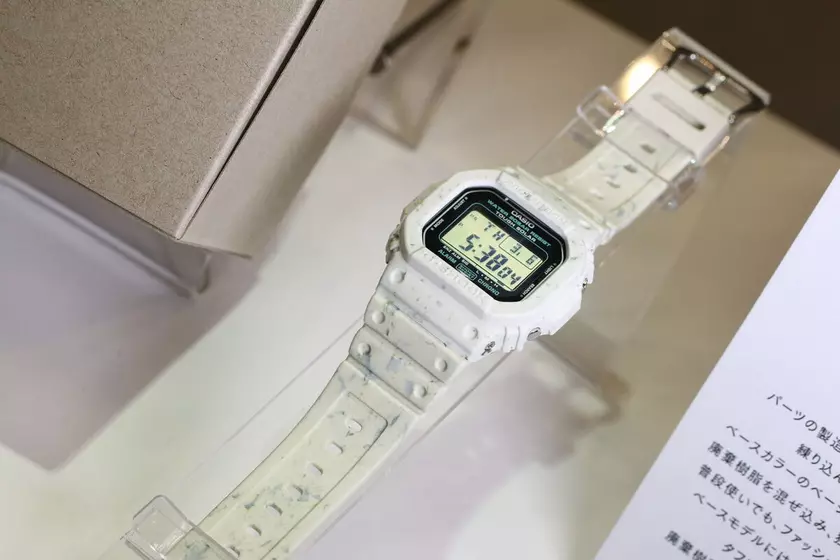 Casio представляет новый экологичный G-Shock: инновационная модель G-5600BG-5JR из вторичной смолы
