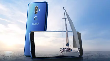 On the Internet there was an advertising video Alcatel 3V