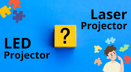 Difference between LED and Laser Projector