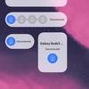 Galaxy Buds 3 Pro widget with transparent background in One UI 7.0