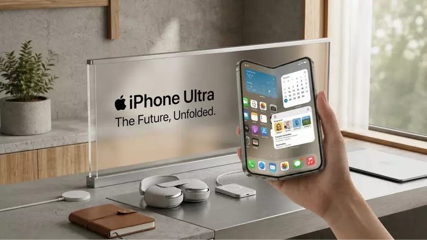 Концепт гибкого iPhone Ultra