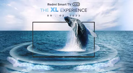 Redmi Smart TV X43 з підтримкою Dolby Vision та динаміками на 30 Вт презентують 9 лютого