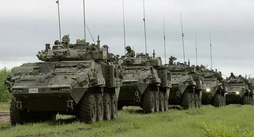 Канада отправила Украине новую партию бронетранспортёров LAV II ACSV Super Bison 
