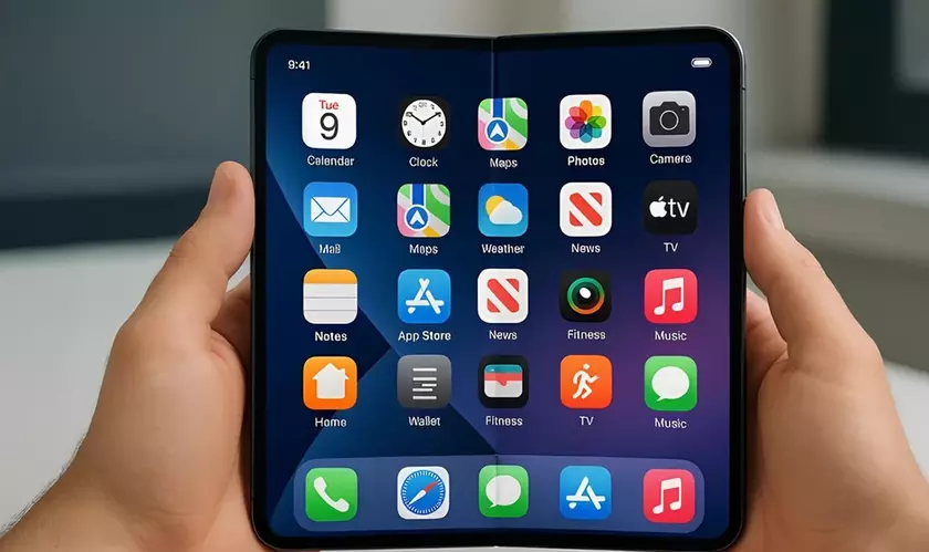 Концепт iPhone Fold: новый взгляд на складные технологии от Apple?