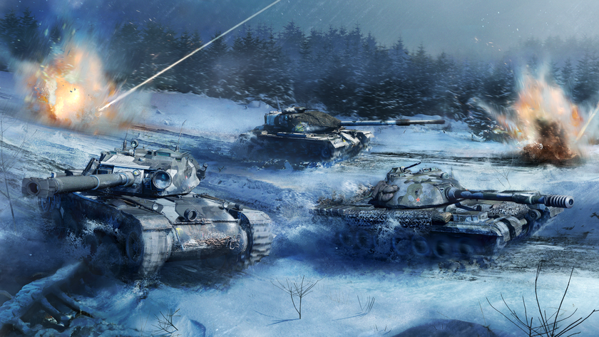 В консольной World of Tanks стартовал сезон «Ледяная сталь» с сотней наград