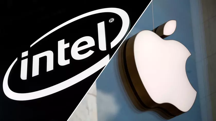 История великого дуэта: Логотипы Apple и Intel