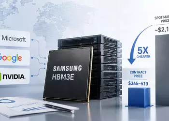 Samsung распродала память до 2031 года: гиганты забирают чипы в пять раз дешевле рынка