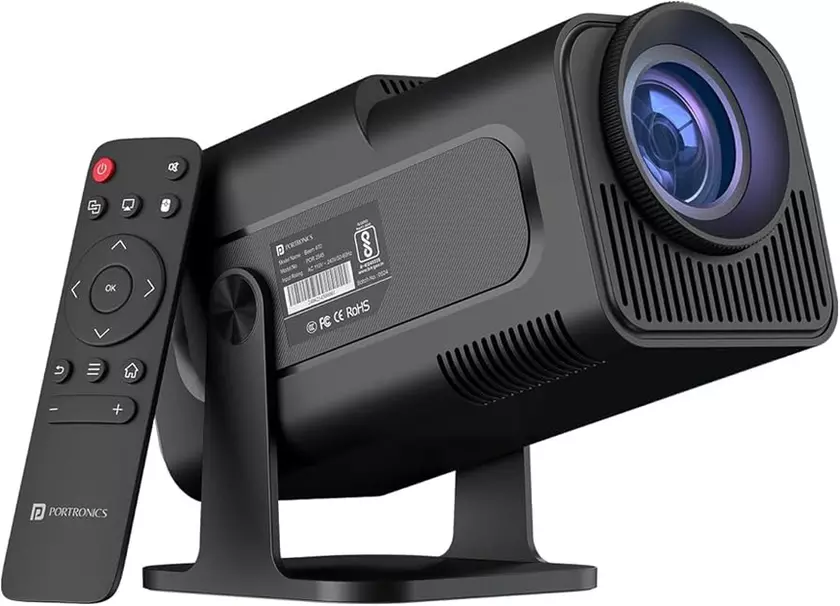 Компактный проектор Portronics Beem 570 черного цвета