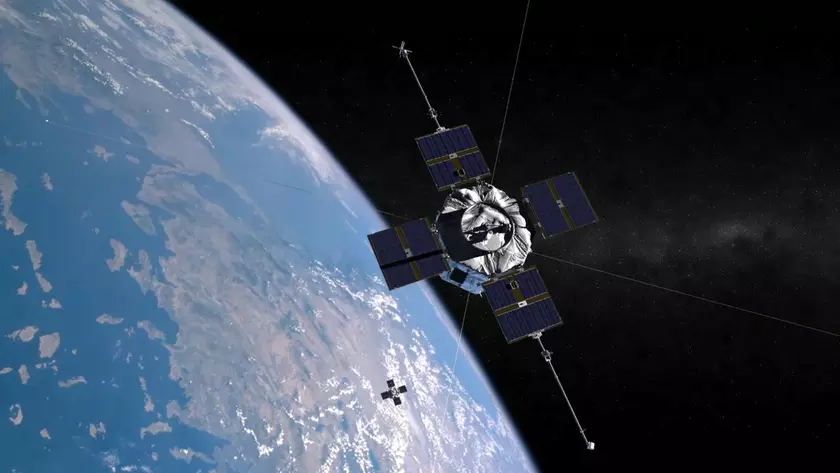 Зонд NASA Van Allen Probe в космосе
