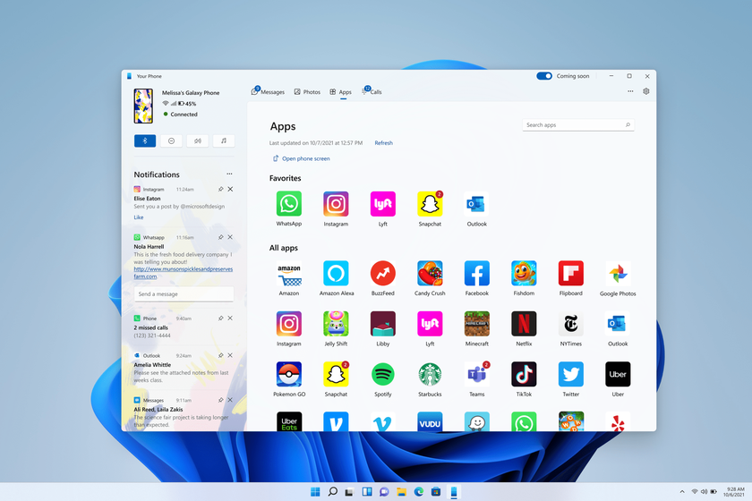 В Windows появилась возможность копировать текст из изображений на Android-смартфонах через программу Phone Link