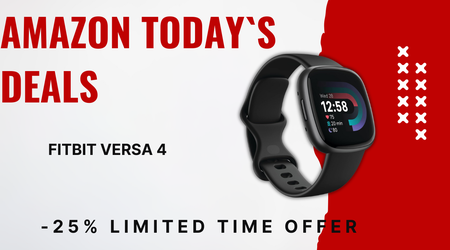 Fitbit Versa 4 Smartwatch - Save $50 Today!