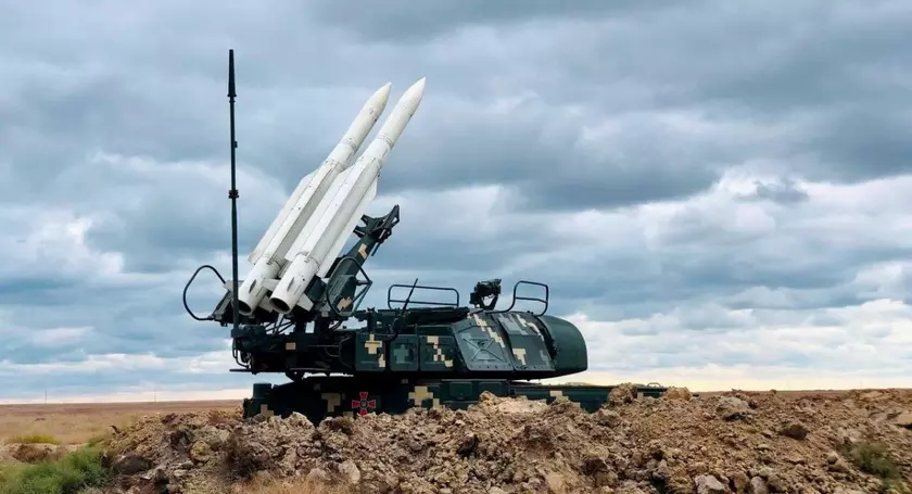 Украинские военные продемонстрировали, как ЗРК «Бук» уничтожает воздушную цель