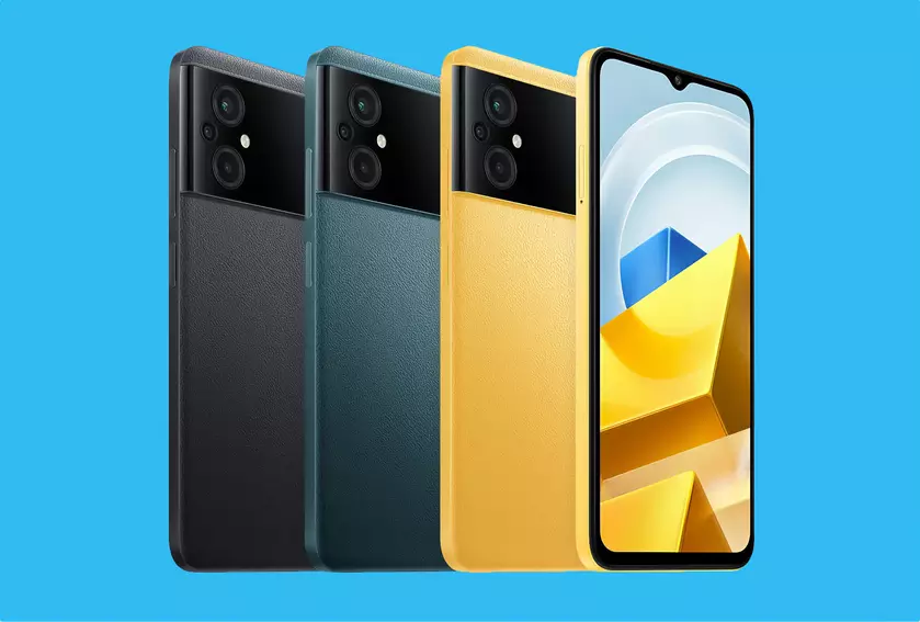 POCO M5: дисплей на 90 Гц, чип MediaTek Helio G99, защита IP52 и батарея на 5000 мАч за $156