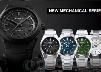 Новые механические часы Casio EFK-100 могут выйти в августе