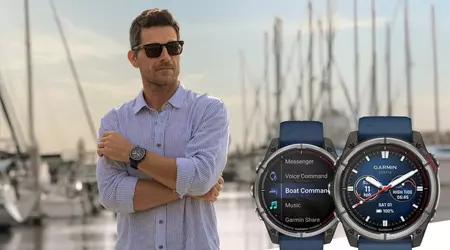 Garmin quatix 8: смарт-годинник, що керує яхтою голосом