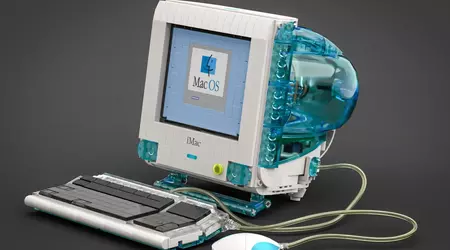 Легендарний iMac в синьому напівпрозорому корпусі може вийти у вигляді конструктора Lego