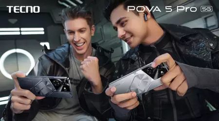 Tecno Pova 5 Pro - Dimensity 6080, 120-Гц дисплей IPS, 50-МП камера, стереодинаміки, NFC та Android 13