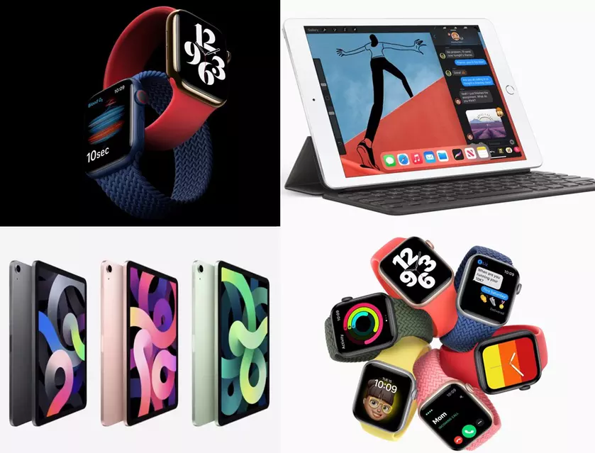 Сколько будут стоить Apple Watch Series 6, Watch SE, iPad 8 и новый iPad Air в Украине?