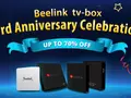 Распродажа TV-боксов Beelink в честь трехлетия компании