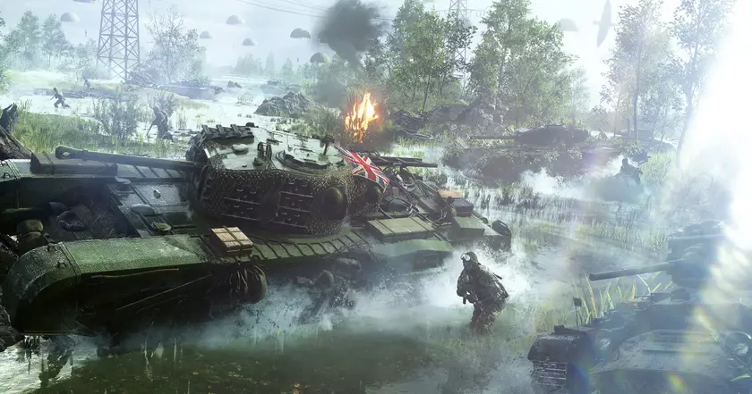 Пиковый онлайн Battlefield V превысил 116 тысяч игроков - это больше, чем в Battlefield 2042