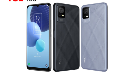 TCL 406 - бюджетний смартфон з Android 13, NFC, стереодинаміками та ємним акумулятором за €110