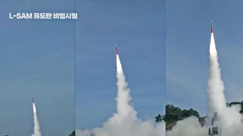 Южная Корея протестировала систему противоракетной обороны L-SAM для перехвата баллистический ракет на высоте до 60 км