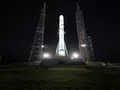 Тяжелая ракета New Glenn от Blue Origin впервые поднялась на стартовую площадку