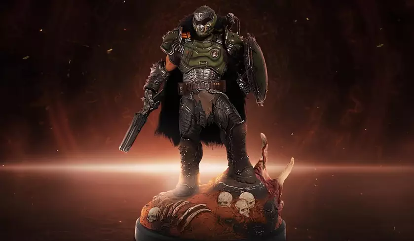 Фигурка из коллекционного набора Doom: The Dark Ages взывает к фанатам!
