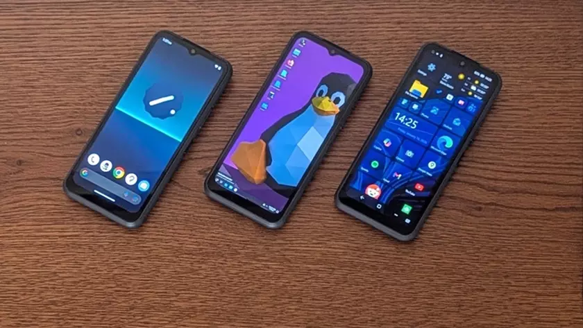 Представлен NexPhone — уникальный смартфон, который запускает Android, Linux и Windows 11 и может использоваться как карманный мини-PC