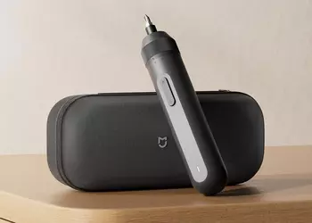 USB-C зарядка и металлический редуктор: Xiaomi выпустила отвёртку Mijia Electric Straight Handle Screwdriver за $14