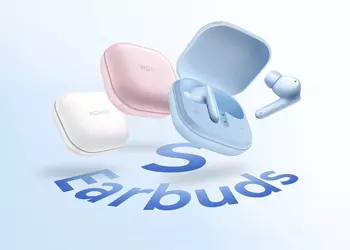 Представлены Honor Earbuds S — бюджетные TWS-наушники с высокой автономностью и активным шумоподавлением